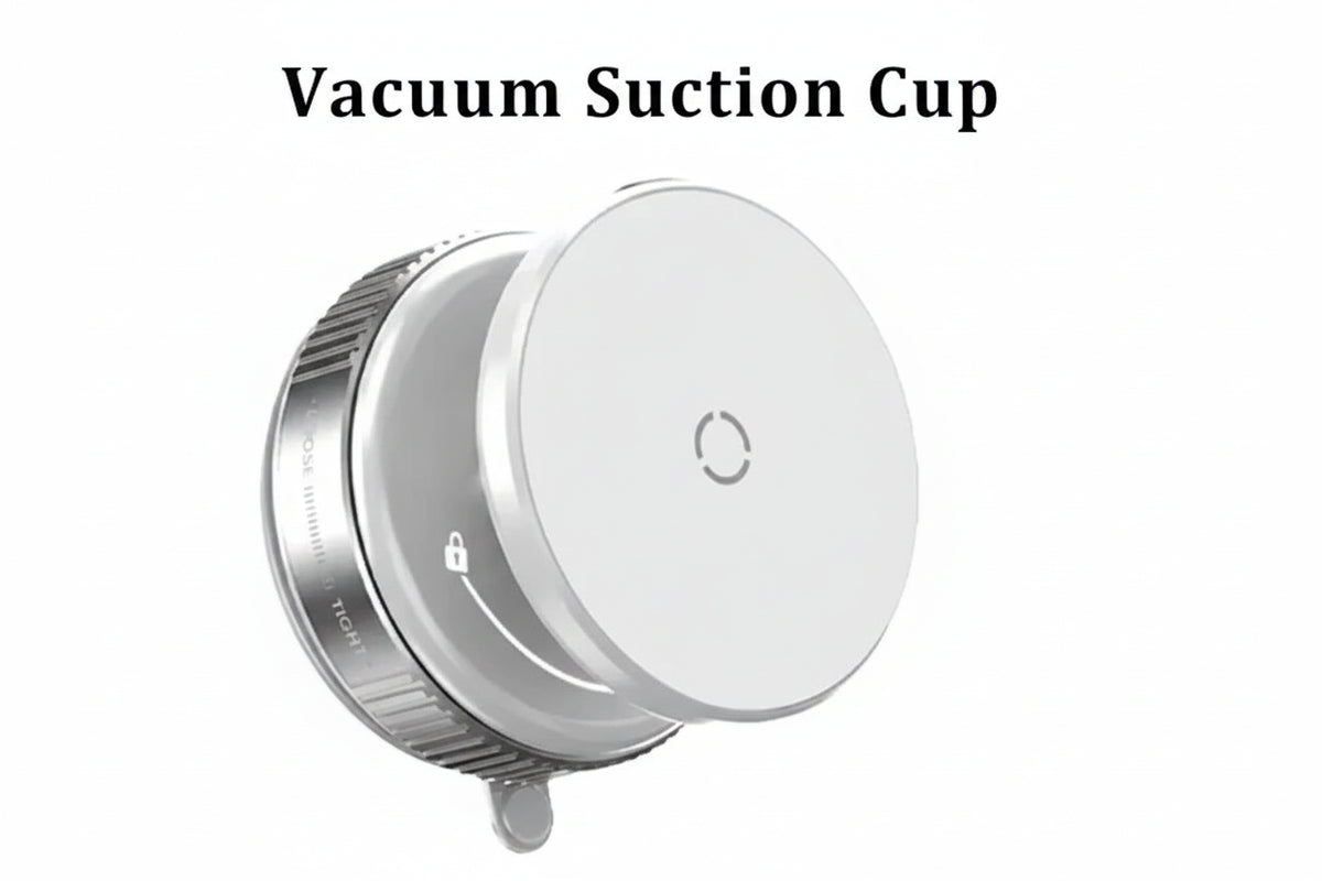 Premium Magnetic Phone Holder - 360° Rotating Dashboard Mount